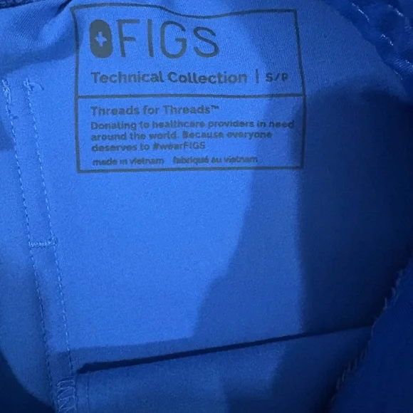 FIGS JOGGER Scrub Set SMALL BLUE - Picture 10 of 14